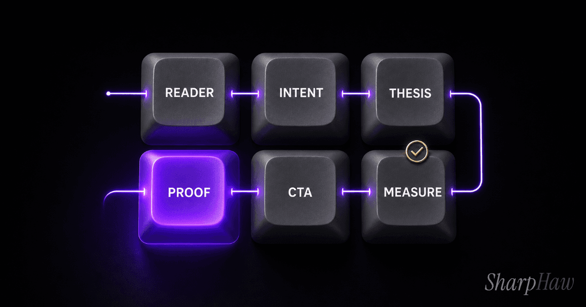 SEO content brief: the 6 decisions most templates miss