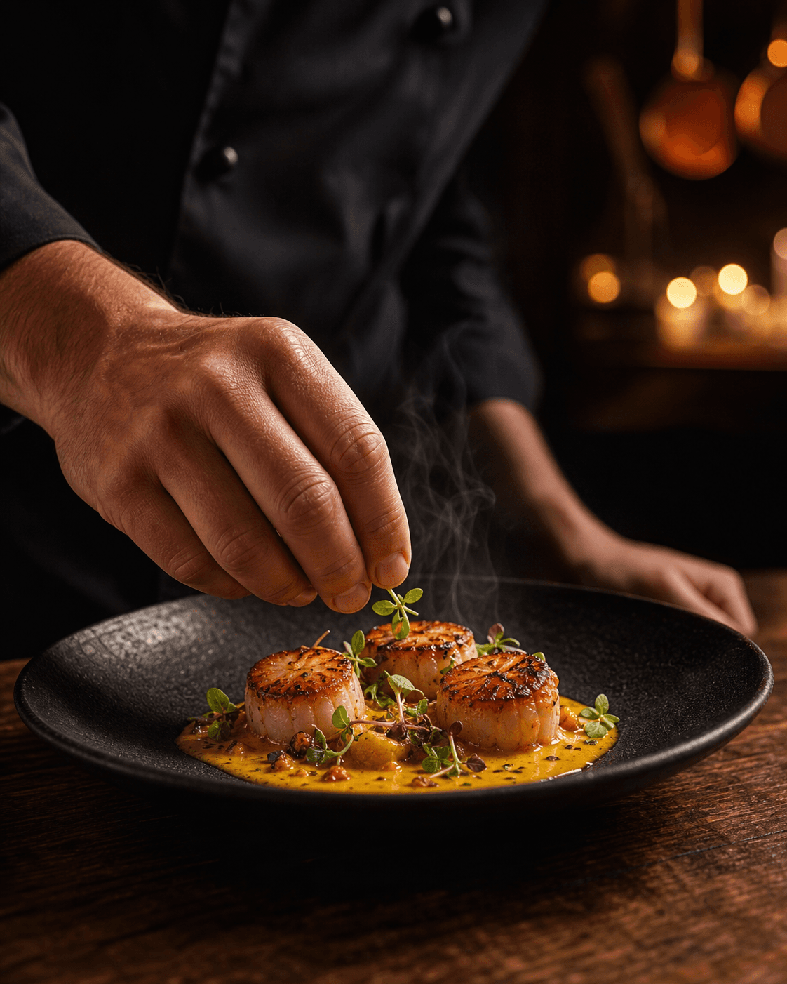 AI-generated Instagram post for a restaurant